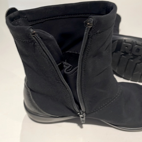 37 (6-6.5) Romika Top Dry Tex Black Booties - Picture 6 of 8